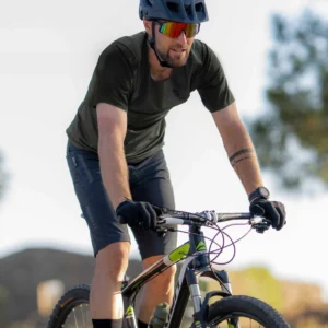 Rogelli MTB ADVNTR DISTANCE - męska koszulka rowerowa zielona - obrazek 9