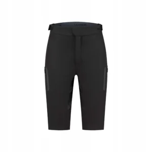 Rogelli ADVNTR DISTANCE - męskie bermudy rowerowe DWR czarne - obrazek 1