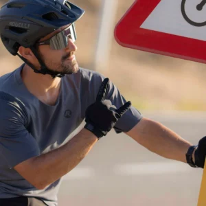 Rogelli ADVNTR MTB - męskie rękawiczki rowerowe czarne - obrazek 5