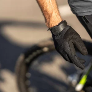 Rogelli ADVNTR MTB GEL - męskie rękawiczki rowerowe czarne - obrazek 3