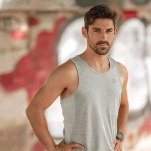 Rogelli ACE - męski bezrękawnik do biegania szary - obrazek 7