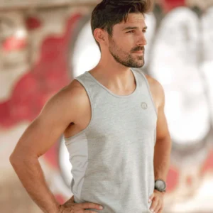 Rogelli ACE - męski bezrękawnik do biegania szary - obrazek 8