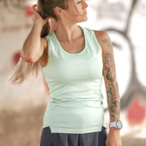 Rogelli AYA - damski bezrękawnik do biegania zielony - obrazek 6