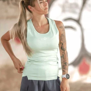 Rogelli AYA - damski bezrękawnik do biegania zielony - obrazek 7