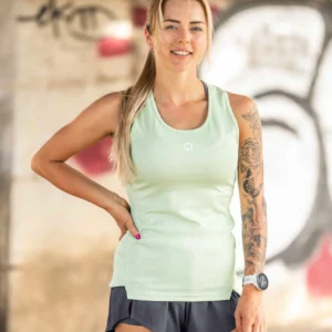 Rogelli AYA - damski bezrękawnik do biegania zielony - obrazek 9