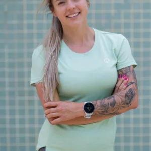 Rogelli AYA - damska koszulka do biegania zielona - obrazek 8