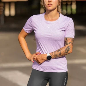 Rogelli SPARKLE - damski koszulka do biegania różowa - obrazek 7