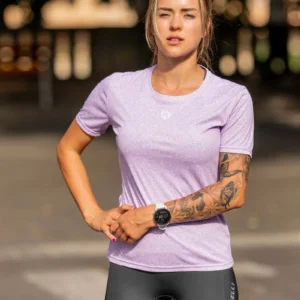 Rogelli SPARKLE - damski koszulka do biegania różowa - obrazek 8