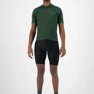 Rogelli ESSENTIAL - męska koszulka rowerowa zielona - obrazek 4