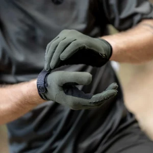 Rogelli ADVNTR MTB GEL - męskie rękawiczki rowerowe khaki - obrazek 7