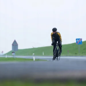 Rogelli FREEZE - męska zimowa kurtka rowerowa khaki - obrazek 13