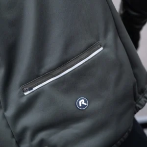 Rogelli FREEZE - męska zimowa kurtka rowerowa khaki - obrazek 8