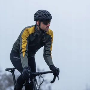 Rogelli FREEZE - męska zimowa kurtka rowerowa khaki - obrazek 9