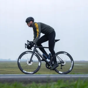 Rogelli FREEZE - męska zimowa kurtka rowerowa khaki - obrazek 10