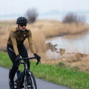 Rogelli MONO - męska bluza rowerowa softshell brązowa - obrazek 12