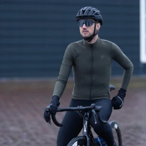 Rogelli SIGNATURE - męska bluza rowerowa khaki - obrazek 7