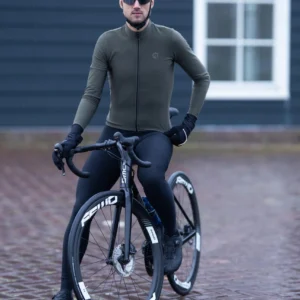 Rogelli SIGNATURE - męska bluza rowerowa khaki - obrazek 8