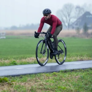 Rogelli SIGNATURE - męska bluza rowerowa bordowa - obrazek 16