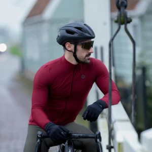 Rogelli SIGNATURE - męska bluza rowerowa bordowa - obrazek 7