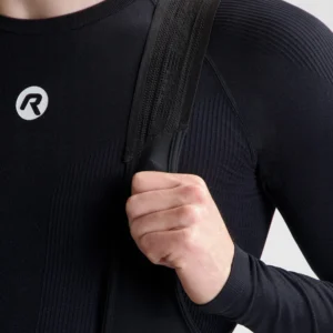 Rogelli MONO - męskie zimowe spodnie rowerowe z szelkami czarne - obrazek 4