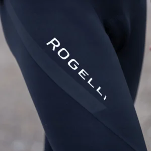 Rogelli MONO - męskie zimowe spodnie rowerowe z szelkami czarne - obrazek 7