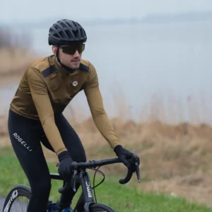 Rogelli MONO - męskie zimowe spodnie rowerowe z szelkami czarne - obrazek 9