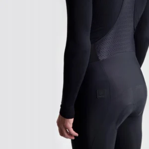 Rogelli SIGNATURE - męskie zimowe spodnie rowerowe z szelkami czarne - obrazek 7