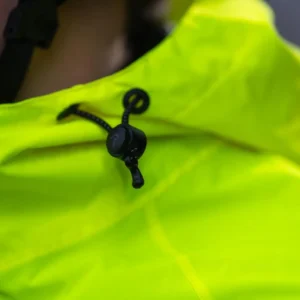 Rogelli COMMUTER CORE - przeciwdeszczowa kurtka rowerowa żółta - obrazek 11