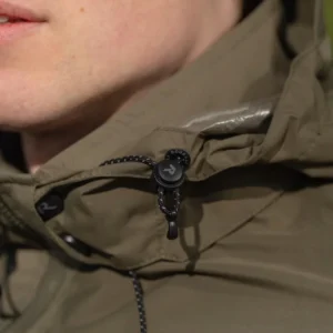 Rogelli COMMUTER ESSENTIAL - przeciwdeszczowa kurtka rowerowa khaki - obrazek 11