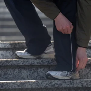 Rogelli COMMUTER ESSENTIAL - przeciwdeszczowe spodnie rowerowe czarne - obrazek 12