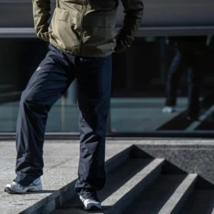 Rogelli COMMUTER ESSENTIAL - przeciwdeszczowe spodnie rowerowe czarne - obrazek 8