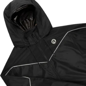 Rogelli COMMUTER ESSENTIAL - przeciwdeszczowy zestaw rowerowy czarny - obrazek 14