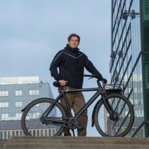 Rogelli COMMUTER ESSENTIAL - przeciwdeszczowy zestaw rowerowy czarny - obrazek 16