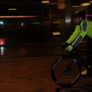 Rogelli ESSENTIAL HI VIS - ocieplane męskie zimowe rękawice rowerowe żółte - obrazek 7