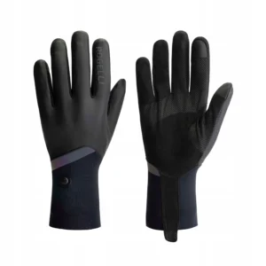 Rogelli DISTANCE - męskie wodoodporne zimowe rękawice rowerowe czarne - obrazek 1