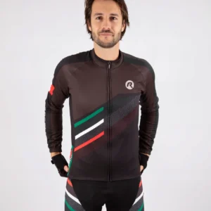 Rogelli TEAM 2.0 - męska bluza rowerowa czarna - obrazek 3