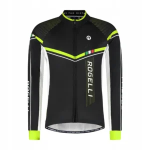 Rogelli GARA MOSTRO II - męska bluza rowerowa czarno-żółta - obrazek 1