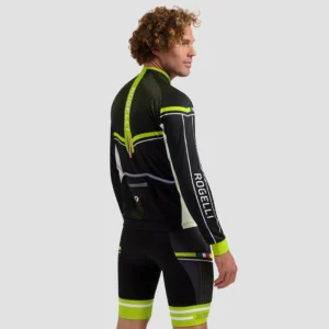 Rogelli GARA MOSTRO II - męska bluza rowerowa czarno-żółta - obrazek 4