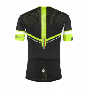 Rogelli GARA MOSTRO II - męska koszulka rowerowa czarno-żółta - obrazek 2
