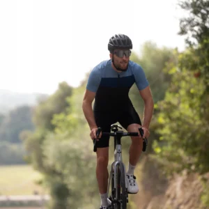 Rogelli CORE BLOCK - męska koszulka rowerowa niebieska - obrazek 11