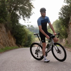 Rogelli CORE BLOCK - męska koszulka rowerowa niebieska - obrazek 14