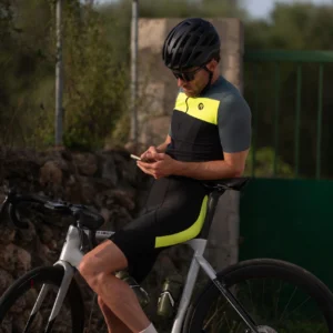 Rogelli CORE BLOCK - męska koszulka rowerowa zielona - obrazek 12