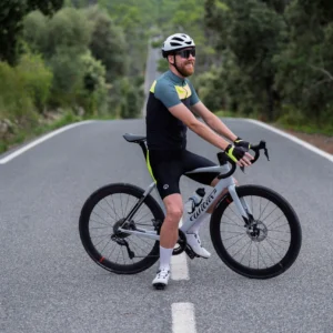 Rogelli CORE BLOCK - męska koszulka rowerowa zielona - obrazek 14