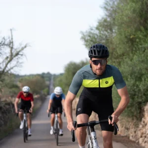 Rogelli CORE BLOCK - męska koszulka rowerowa zielona - obrazek 16