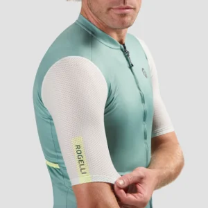 Rogelli FAST - męska koszulka rowerowa zielona - obrazek 5