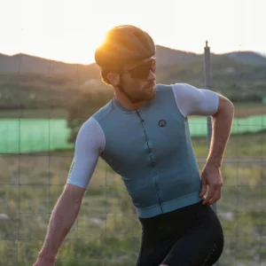 Rogelli FAST - męska koszulka rowerowa zielona - obrazek 9