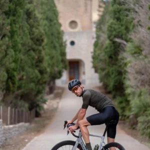 Rogelli ESSENTIAL II - męska koszulka rowerowa khaki - obrazek 12