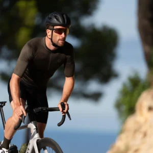 Rogelli ESSENTIAL II - męska koszulka rowerowa khaki - obrazek 16