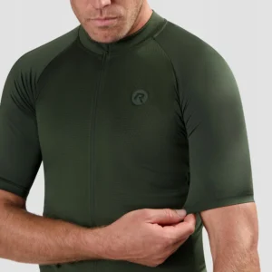 Rogelli ESSENTIAL II - męska koszulka rowerowa khaki - obrazek 7