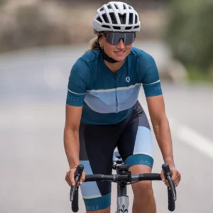 Rogelli IMPRESS II - damska koszulka rowerowa niebieska - obrazek 13